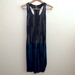American Twist Tie Dye Midi Tank Dress